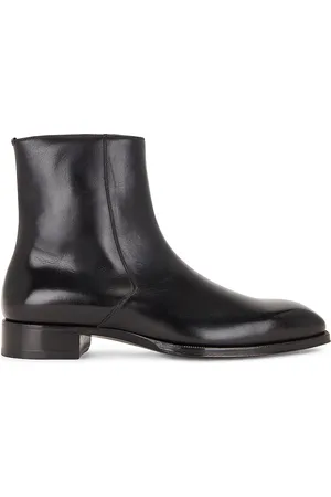 Tom Ford Burnished Leather Ankle Boot in - . Size 8 (also in ).