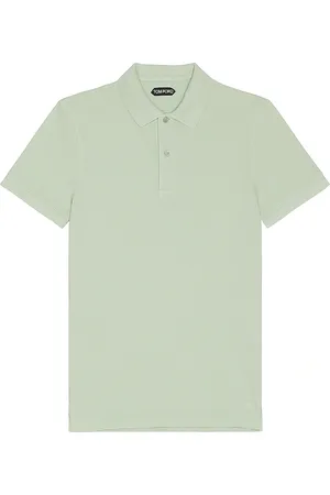 Tom Ford Tennis Piquet Polo in - Green. Size 50 (also in ).