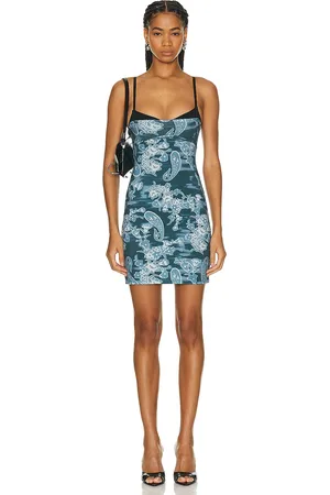 Miaou Paola Dress in - Blue. Size L (also in S, XS).