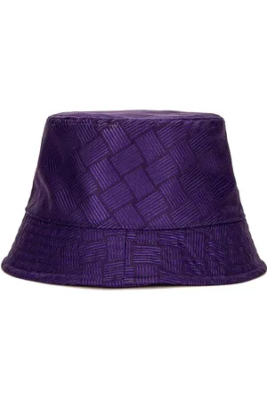 Bottega Veneta Intreccio Jacquard Nylon Hat in - Purple. Size L (also in S).