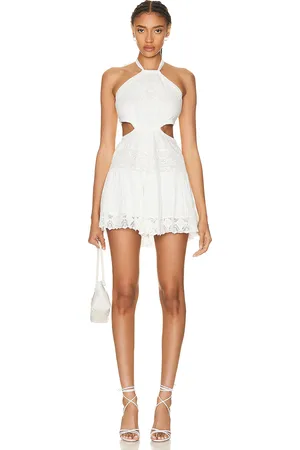 LOVESHACKFANCY X REVOLVE Bohima Dress in - White. Size 12 (also in ).