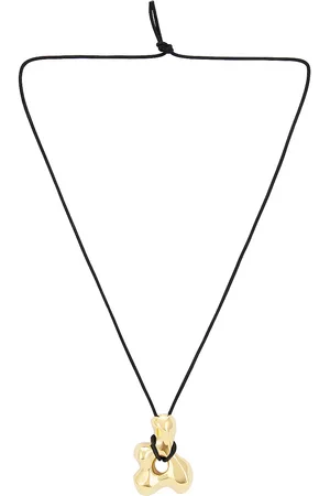 Agmes Bodmer Pendant Necklace in Gold Vermeil in - Metallic Gold. Size all.