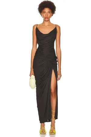 Bottega Veneta Sleeveless Maxi Dress in - Brown. Size 34 (also in 42).