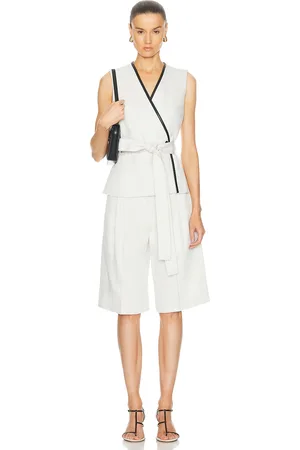 Proenza Schouler Elliot Top in - Cream. Size 0 (also in 2, 4).