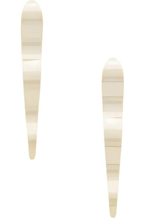 Retrofete X Keren Wolf Wavy Earring in - Metallic . Size all.