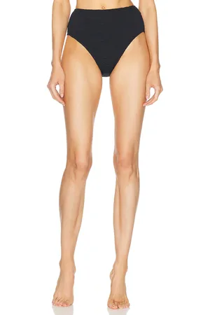 Bond Eye By Georgia Fowler Palmer Brief Bikini Bottom in - Black. Size all.