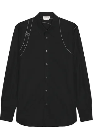 Alexander McQueen Stitching Harness Long Sleeve Shirt in - . Size 16 (also in ).