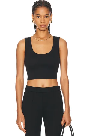 Flore Flore Hillie Crop Tank Top in - . Size L (also in M, XL, XS).