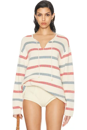 BODE Bay Stripe Sweater in - Cream. Size XS (also in ).