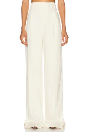 Saint Laurent Bootcut Pant in - White. Size 36 (also in 38, 40, 42).