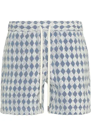 Oas Navy Diamond Terry Shorts in - . Size L (also in S).