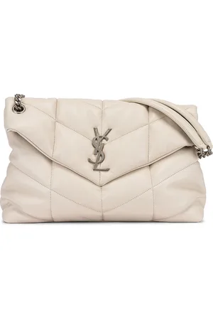 Saint Laurent Medium Monogramme Puffer Loulou Shoulder Bag in - Neutral. Size all.