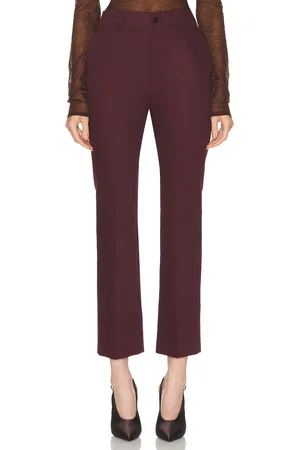 Saint Laurent Bootcut Pant in - Red. Size 36 (also in 42).