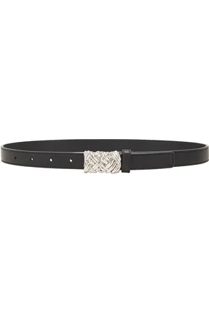 Bottega Veneta Pin Belt in - Black. Size 65 (also in ).