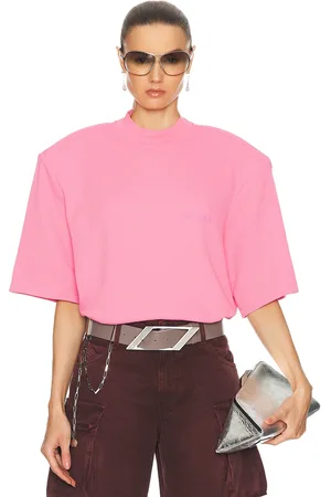 The Attico Kilie T-shirt in - . Size 42 (also in ).
