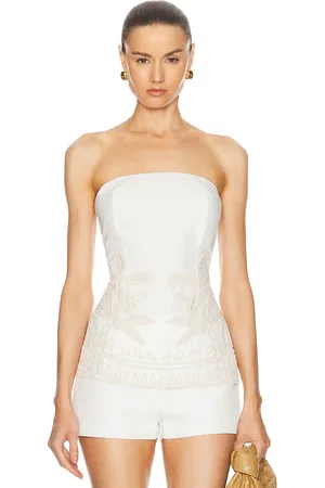 HEMANT AND NANDITA Ari Strapless Top in - . Size L (also in S, XS).