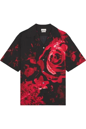 Alexander McQueen Dropped Shoulder Shirt in - Black. Size 16 (also in ).
