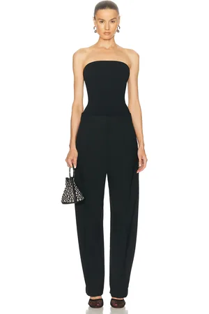 Alaïa Strapless Jumpsuit in - Black. Size 36 (also in ).