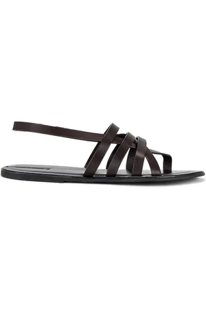 The Row Line Sandal in - Chocolate. Size 36.5 (also in 37, 37.5, 39.5, 41).