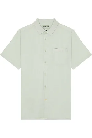 Barbour Terra Dye Summer Shirt in - Green. Size M (also in ).
