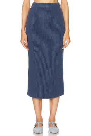 GABRIELA HEARST Matre Skirt in - Navy. Size XS (also in ).