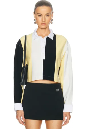 Moschino Long Sleeve Top in - Yellow. Size 42 (also in ).