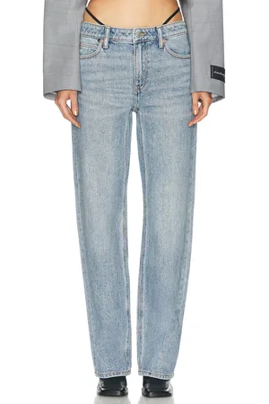 Alexander Wang Wide Leg in - Denim-Medium. Size 31 (also in ).