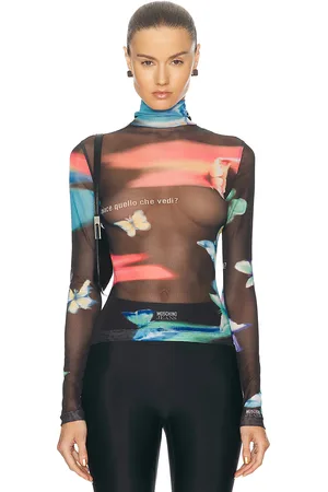 Moschino Long Sleeve Top in - Black. Size 36 (also in ).