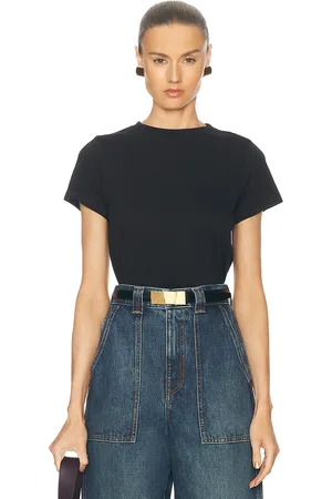 Khaite Samson Tee Shirt in - Black. Size L (also in XS).
