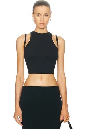 FLEUR DU MAL Strappy Rib Tank in - . Size L (also in M).