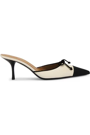 Helsa The Bow Mule in - Cream. Size 39 (also in ).