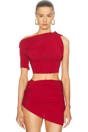 Jacquemus Le Haut Drapeado Mc in - Red. Size L (also in ).