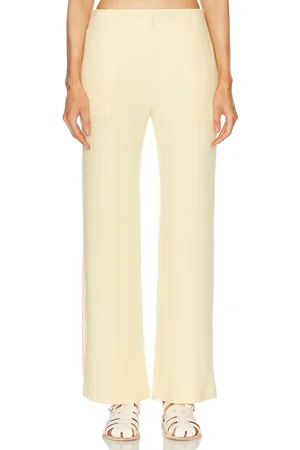 Leset Lauren Pocket Pant in - Yellow. Size L (also in ).
