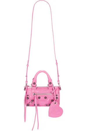 Balenciaga Le Cagole Nano Duffle Bag in - Rose. Size all.