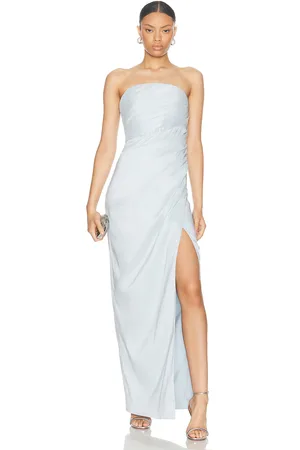 RACHEL GILBERT Mira Gown in - Baby Blue. Size 1 (also in ).