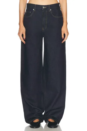 Loulou de Saison Samur Straight Leg in - Denim-Dark. Size 31 (also in ).
