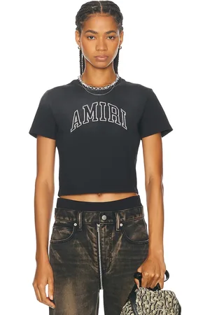 AMIRI Vintage Baby Tee in - Black. Size XS (also in ).