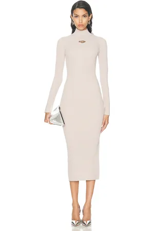 Diesel Mock Neck Midi Dress in - . Size M (also in S).