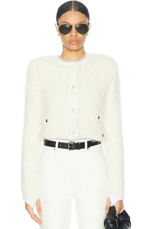 Moncler Button Up Cardigan in - White. Size L (also in M, S).