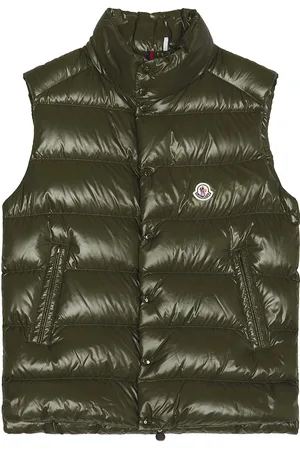 Moncler Tibb Vest in - Green. Size 4 (also in ).