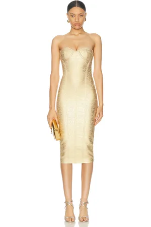 Retrofete Charlize Dress in - Metallic . Size M (also in XS, XL).