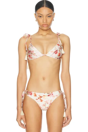 PATBO String Bikini Top in - Cream. Size XS (also in ).