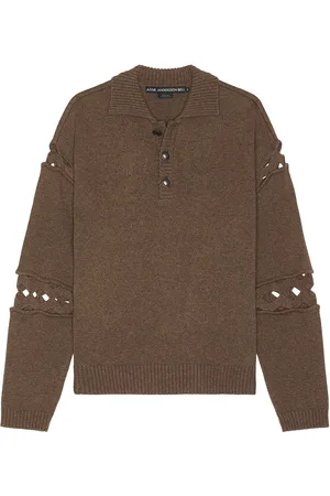 Andersson Bell Cut Out Polo Sweater in - . Size S (also in ).