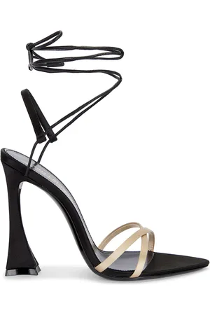 Saint Laurent Gippy Sandal in - Black. Size 36 (also in 37, 37.5, 38, 38.5, 39, 39.5, 40).