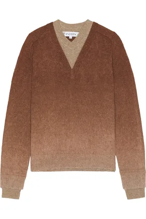 J.W.Anderson V-Neck Gradient Jumper in - Brown. Size L (also in ).