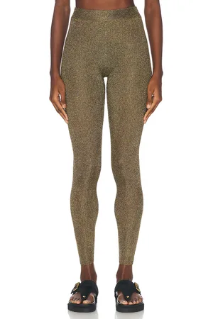 Isabel Marant Jouna Legging in - Metallic Gold. Size 34 (also in 38, 40, 42).