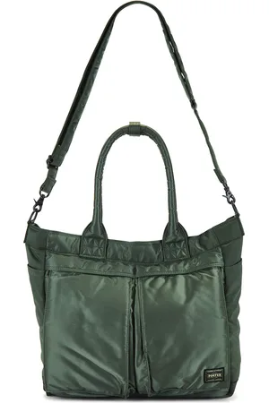 PORTER-YOSHIDA & CO Tanker Tote Bag M in - Green. Size all.