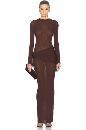 AYA MUSE Steren Dress in - Brown. Size M (also in ).