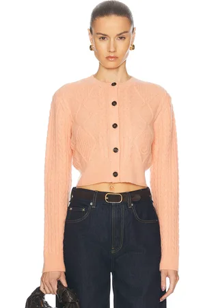Burberry Long Sleeve Cardigan in - Peach. Size L (also in ).