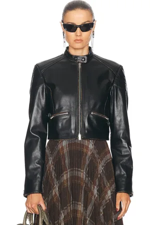 Acne Studios Lissha Leather Jacket in - . Size 42 (also in ).